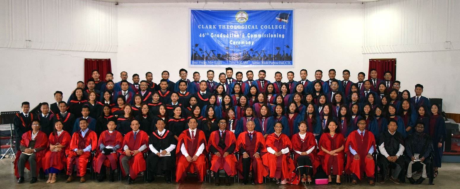 Students in class at Clark Theological College