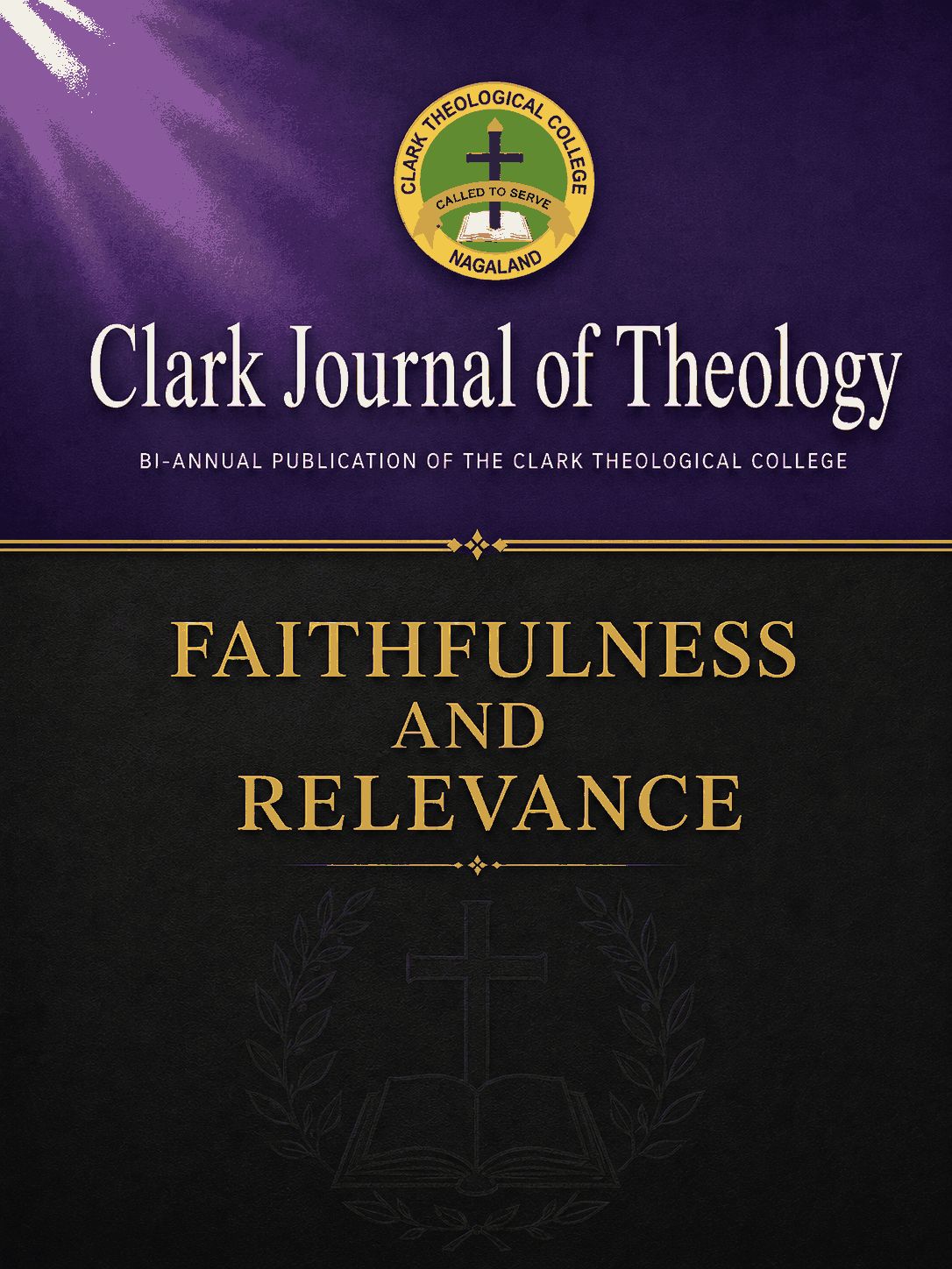 CLARK JOURNAL OF THEOLOGY